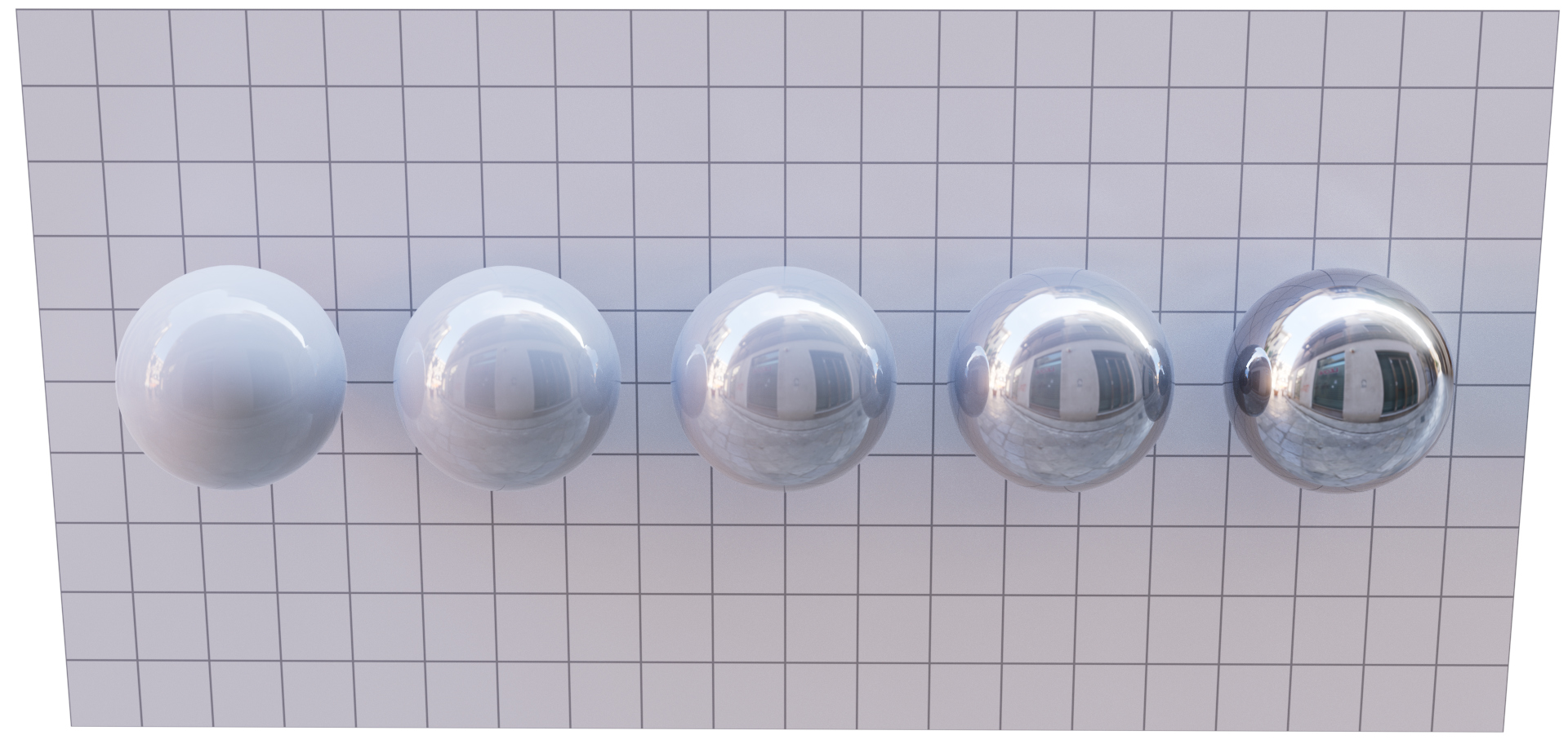 Metalness parameter, material change, PBR