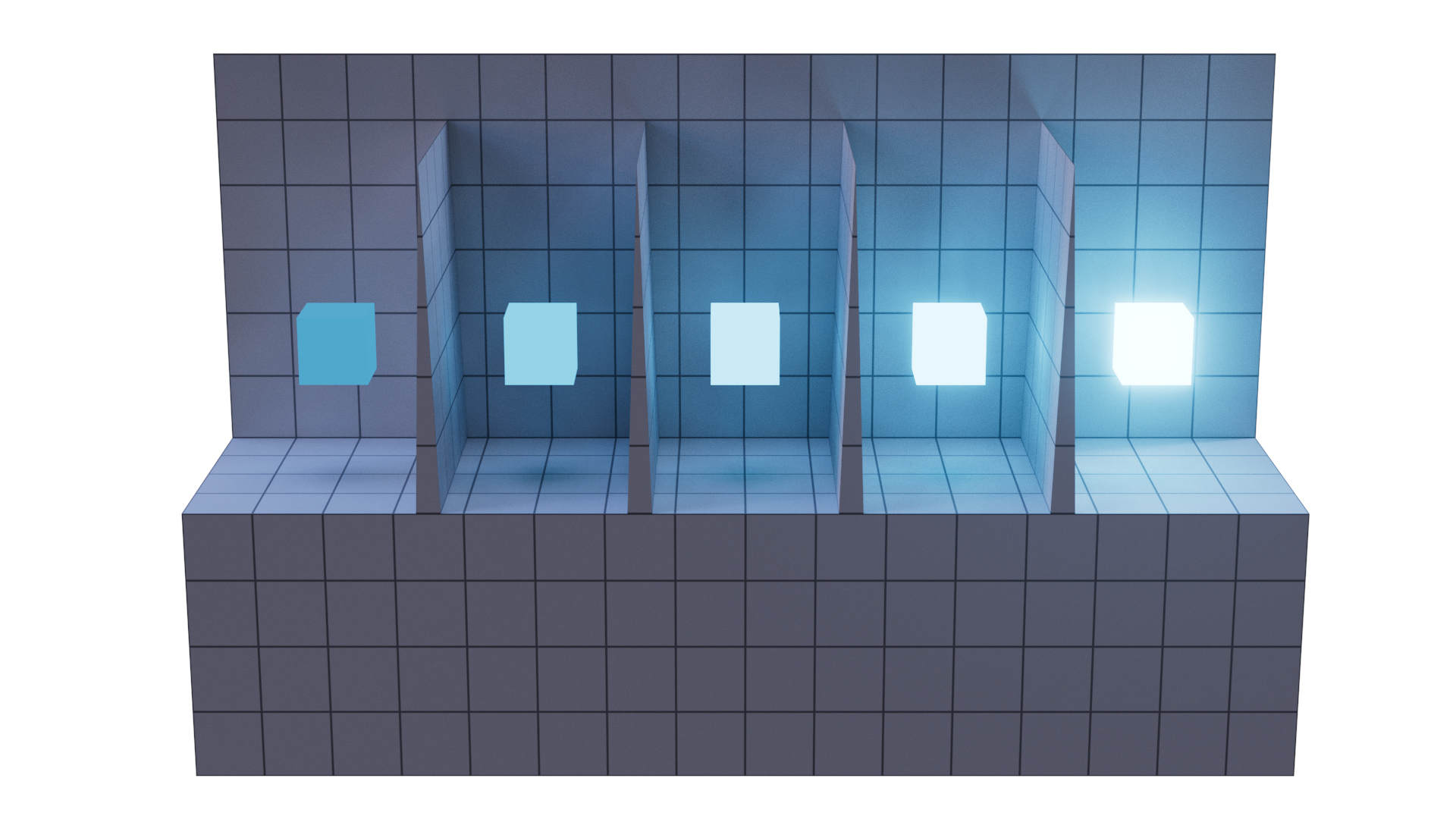 Emission Radiance parameter, glowing material