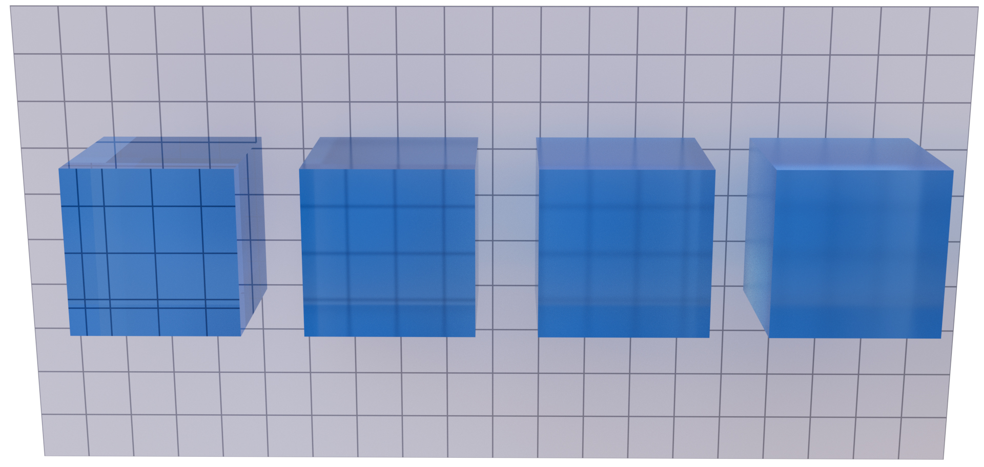 Roughness parameter, glass surface roughness