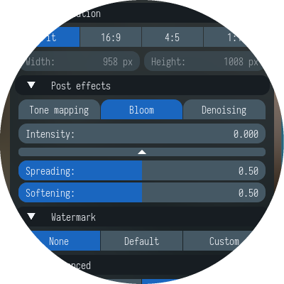 Blender Tips - Transparent Background with Visible Bloom 